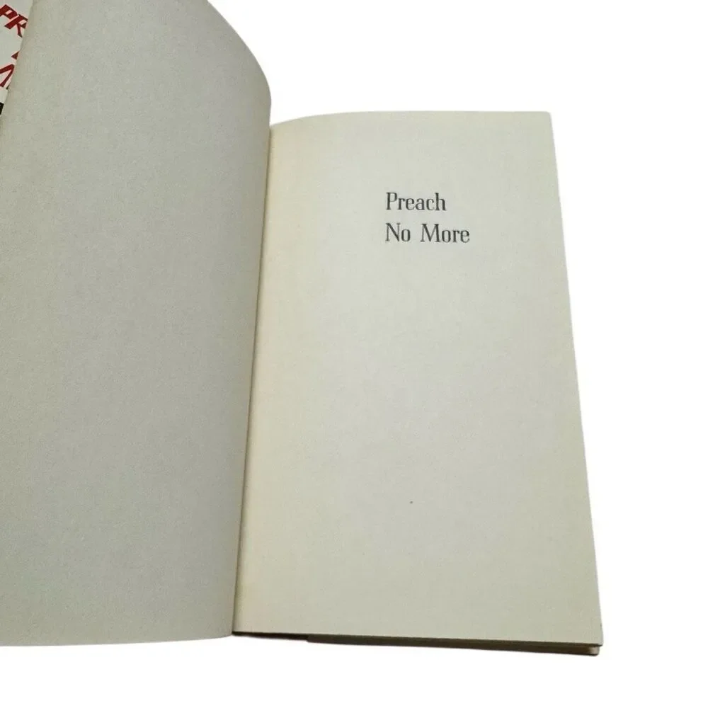 Preach No More Richard Lockridge Book Club Edition H/C 1970